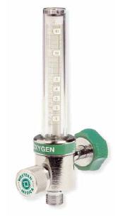 Flow Meter - Oxygen adjustable 0 - 15 litres per minute